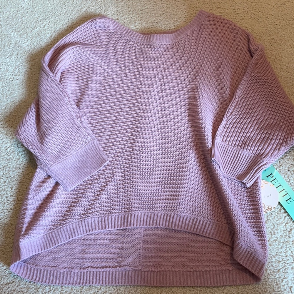 Cute pink sweater